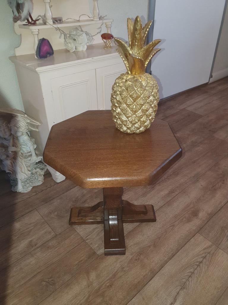 Tafeltje, Ophalen, Gebruikt, Rond, Minder dan 55 cm