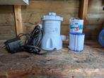 zwembadpomp 1200l/u met filters, Ophalen of Verzenden, Gebruikt, Zwembadpomp