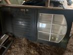 Robuuste Boerderijdeur met Glaspanelen - Rustieke Stijl, Doe-het-zelf en Verbouw, Deuren en Horren, Ophalen, Gebruikt, 80 tot 100 cm
