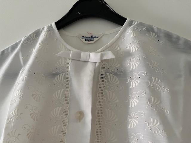 zetron batist blouse s, Wit, Nieuw, Maat 36 (S), Verzenden