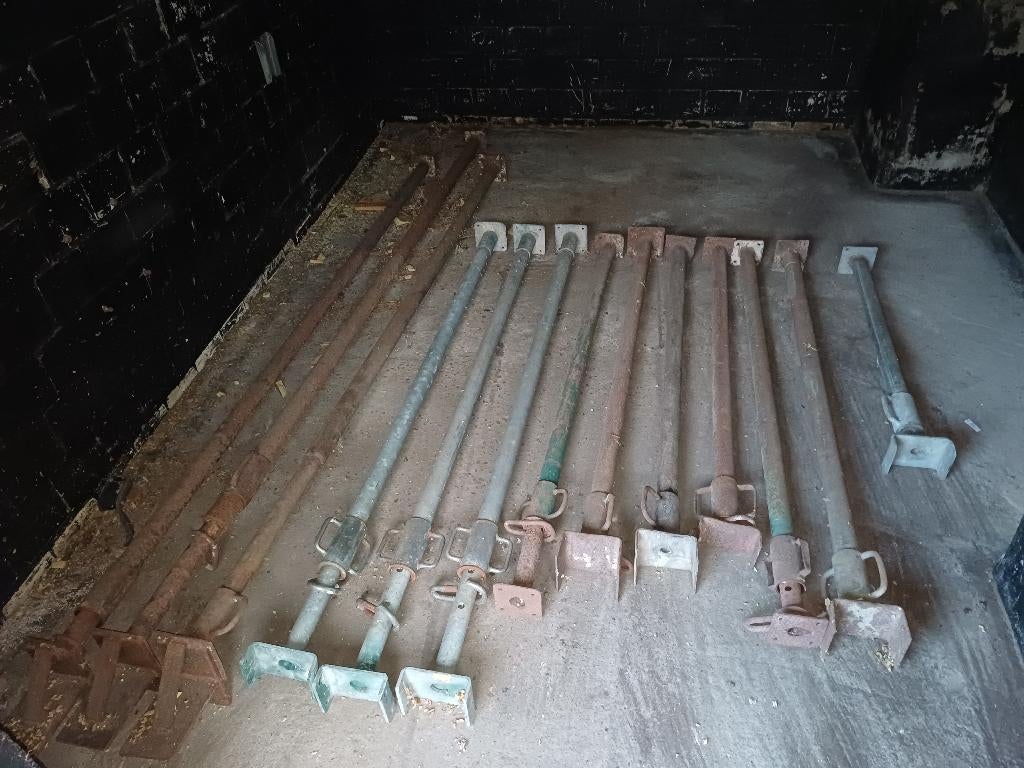 Bouwstempels 13x, Doe-het-zelf en Verbouw, Steigers, Ophalen, Gebruikt, Overige typen, Minder dan 2 meter