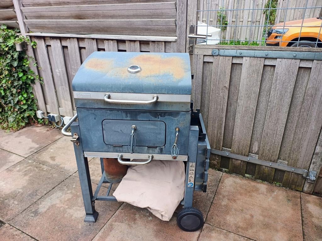 Tepro barbecue met hoes en starter, Ophalen