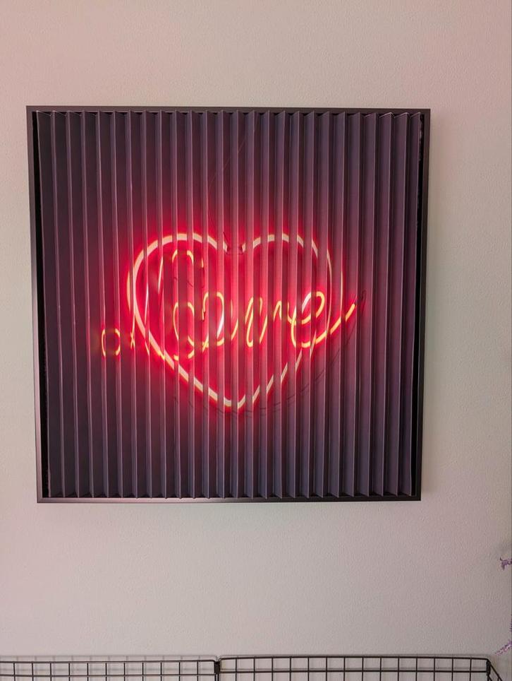 'Love' Schilderij met 3D-effect, Antiek en Kunst, Kunst | Schilderijen | Modern, Ophalen