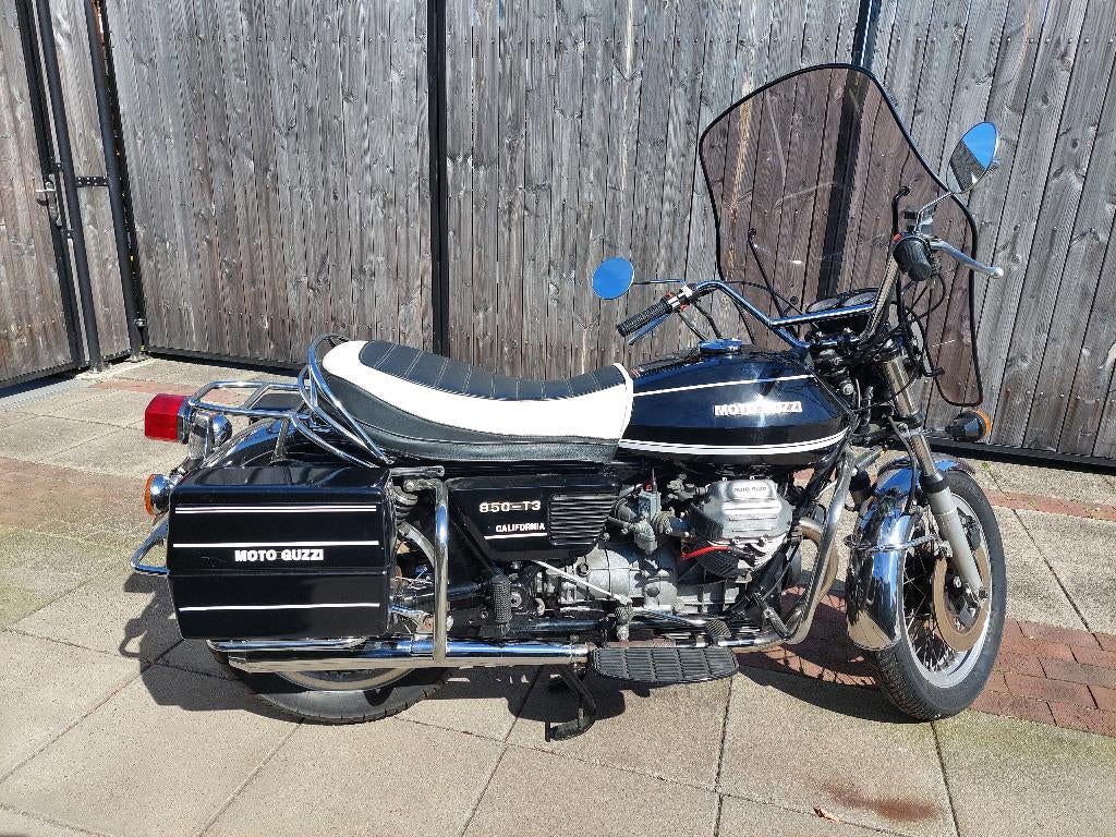moto Guzzi 850 T3 California, Motoren, Cardan-aandrijving, 2 cilinders, Motorrijbewijs A, Gebruikt