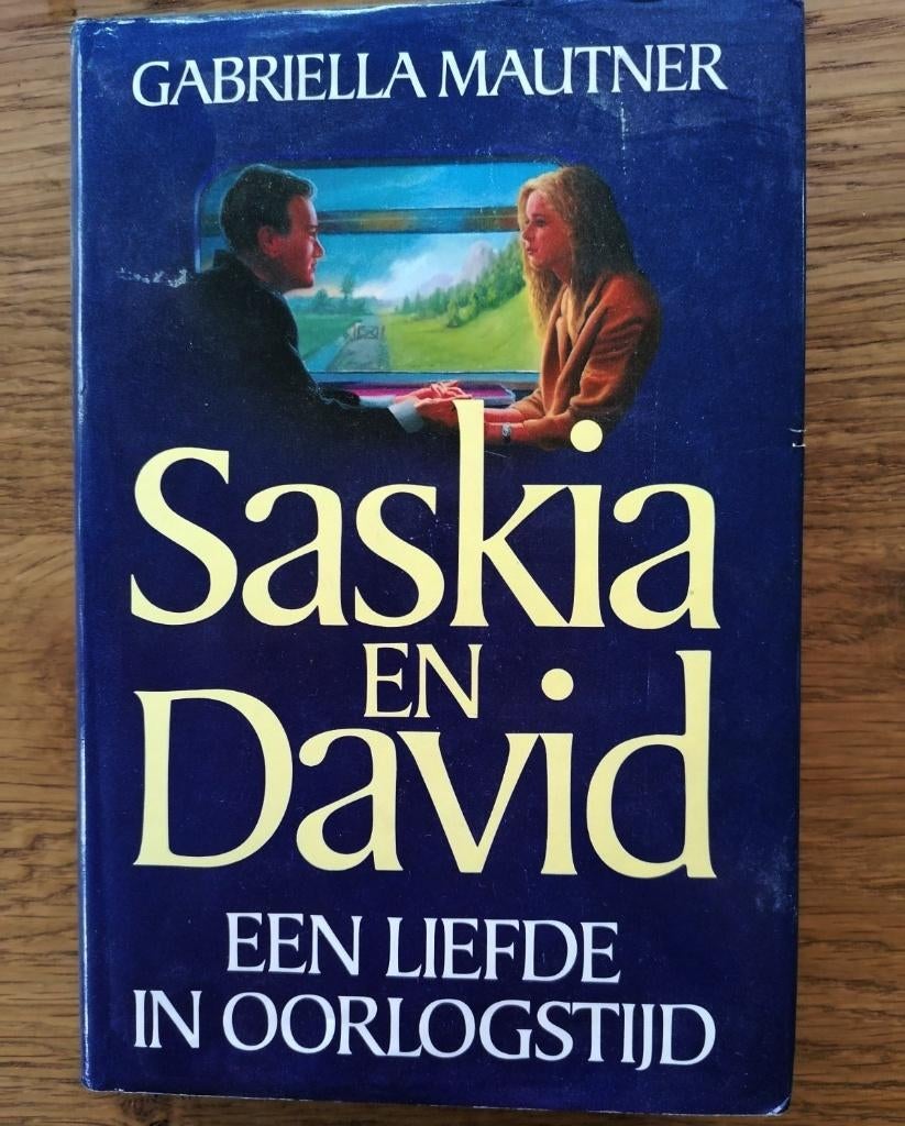 Gabriella Mautner - Saskia en David (Liefde in oorlogstijd)., Verzenden, Gelezen, Gabriella Mautner