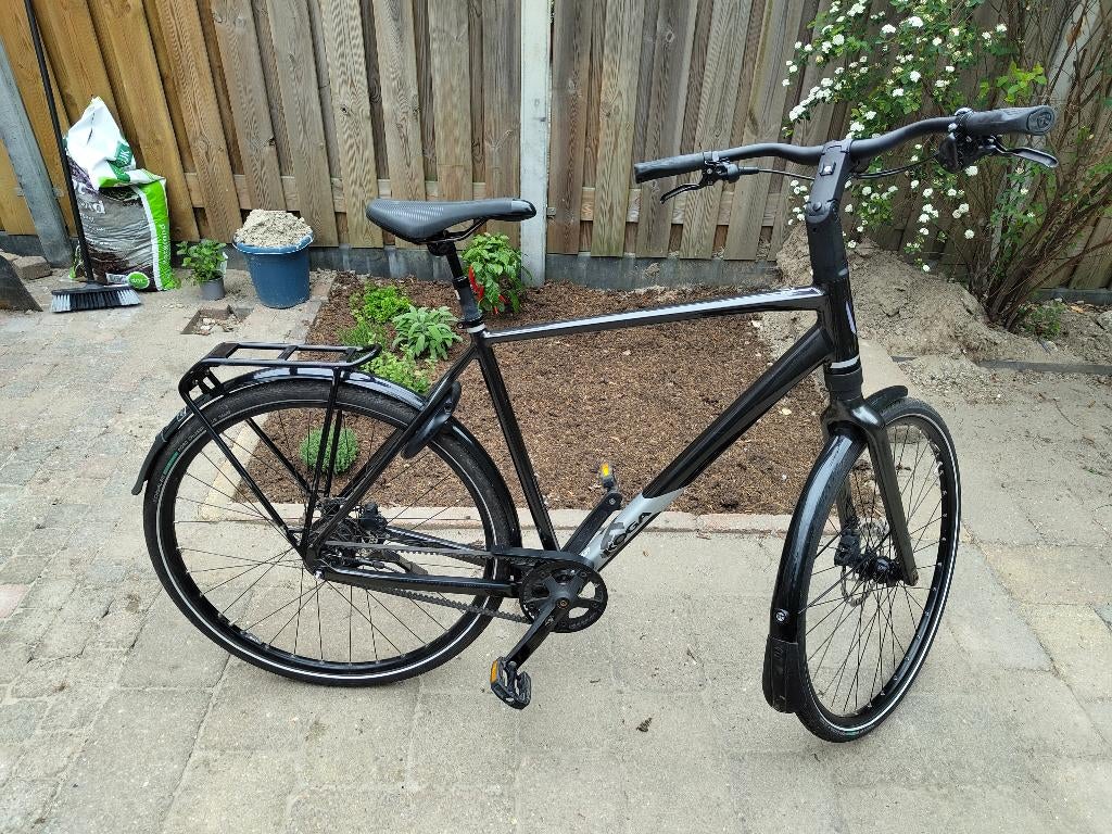 KOGA F3 6.0 Heren Onix High Gloss 57 cm 2024, Gebruikt, Versnellingen, 57 tot 61 cm, Schijfrem