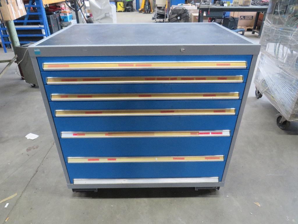 bott ladenkast werkplaatskast ladekast onderdelenkast, Gebruikt, Bott, Zandhaarweg, Ophalen of Verzenden