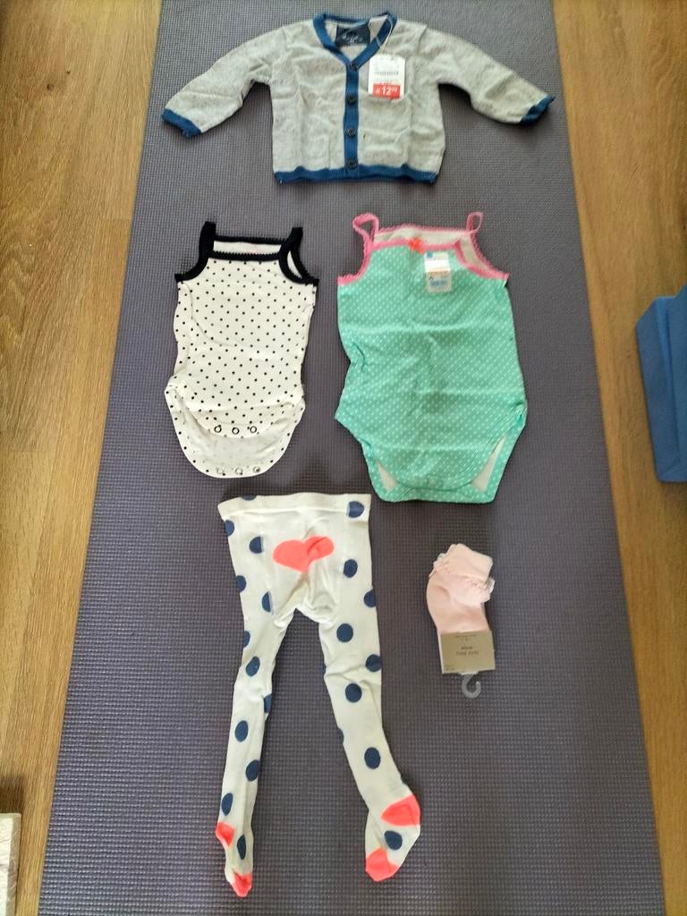 Ongedragen babykleding: Vestje, Rompertjes, sokjes, badcape, Ophalen of Verzenden, Nieuw, Zara en Hema, Jongetje of Meisje