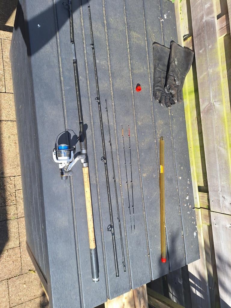 Shimano speedmaster feederhengel., Ophalen of Verzenden, Gebruikt, Werphengel