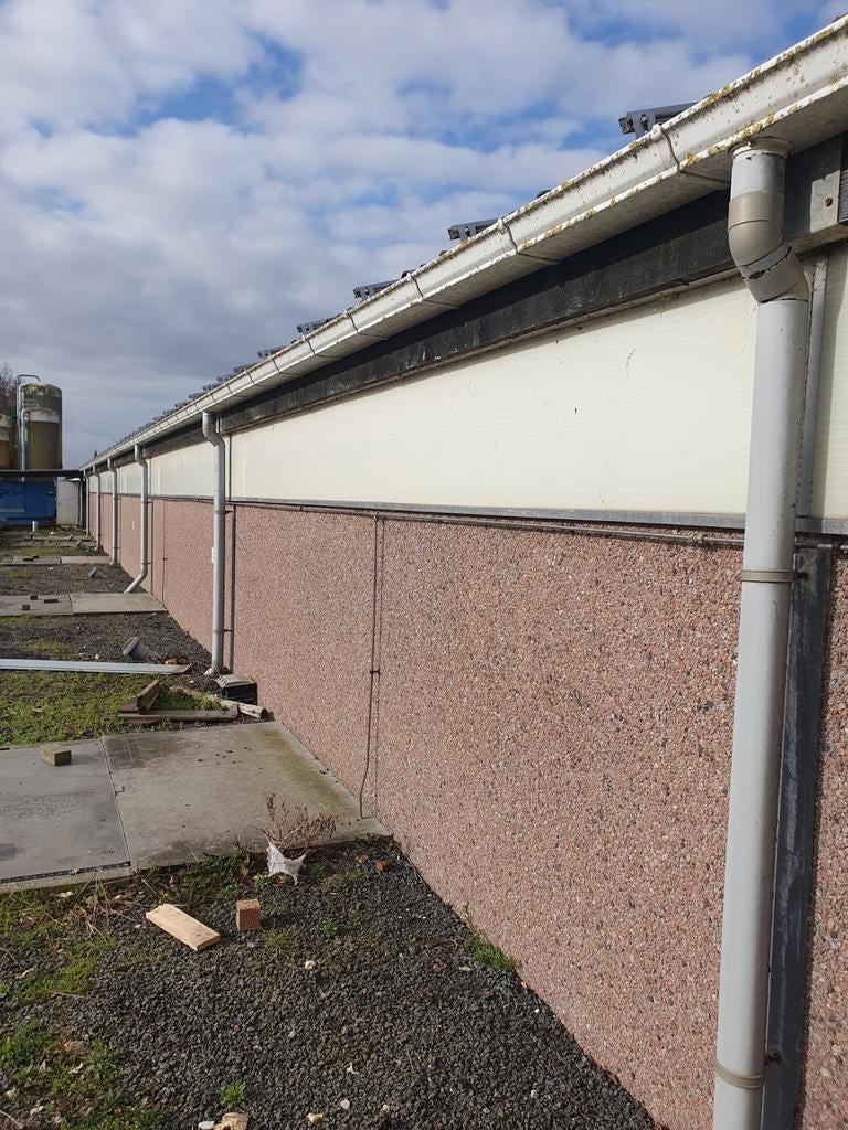 Dakgoot 100 meter - Gebruikt, Ophalen, Gebruikt, Pvc, 6 meter of meer