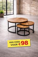 Industrieel Mangohout – Luxe Kwaliteit, Nu Betaalbaar!, Met deur(en), 150 tot 200 cm, Nieuw, Ophalen of Verzenden