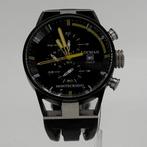 Locman Montecristo 100M Quartz Chronograph PVD 44 Horloge, Sieraden, Tassen en Uiterlijk, Locman, Zo goed als nieuw, Support@locman.com