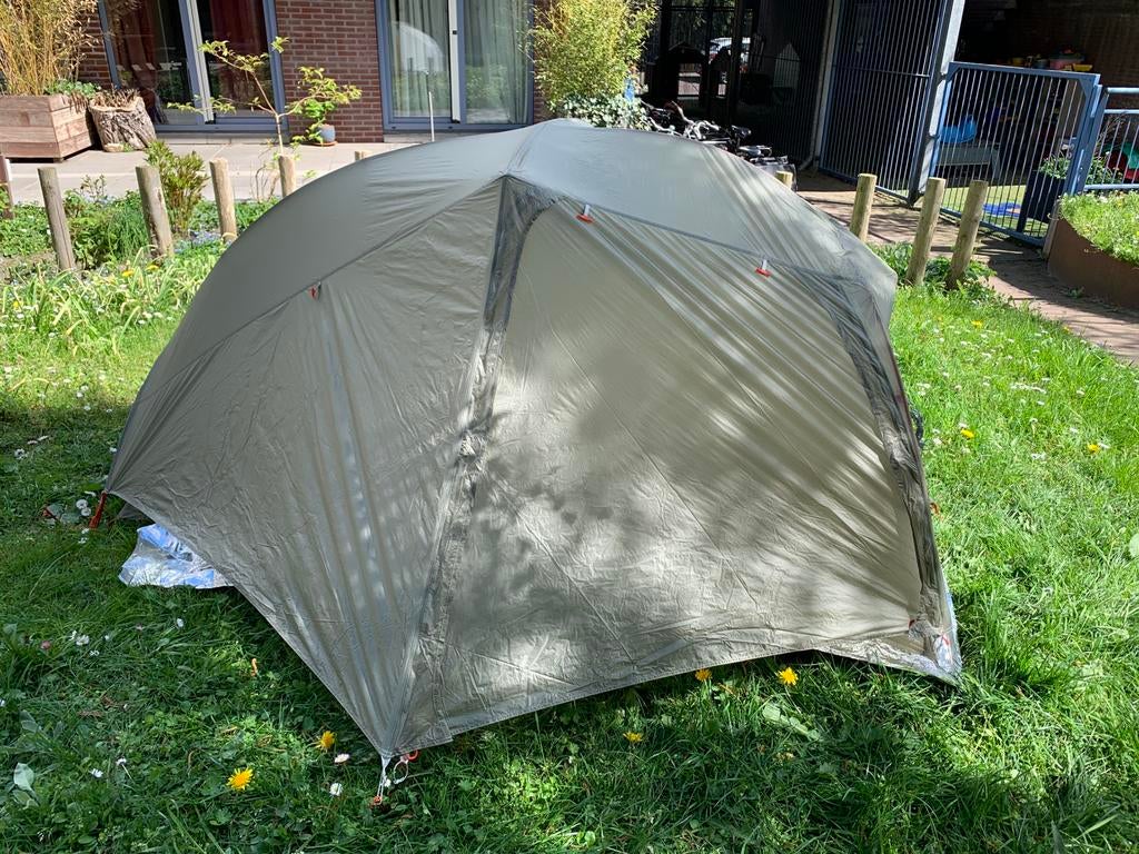 Big Agnes Copper Spur HV UL1 1p tent 1,1 kg +footprint, zgan, Caravans en Kamperen, Tenten, Ophalen of Verzenden, Zo goed als nieuw