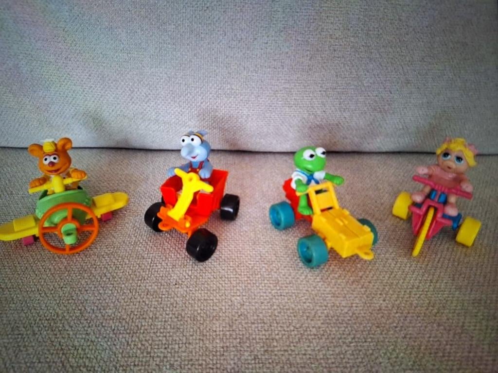 Muppet Babies speelgoedvoertuigen set, Ophalen of Verzenden