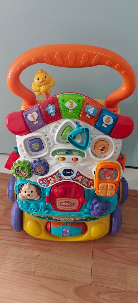 Vtech loopwagen, Kinderen en Baby's, Speelgoed | Vtech, Ophalen, Zo goed als nieuw, 6 maanden tot 2 jaar