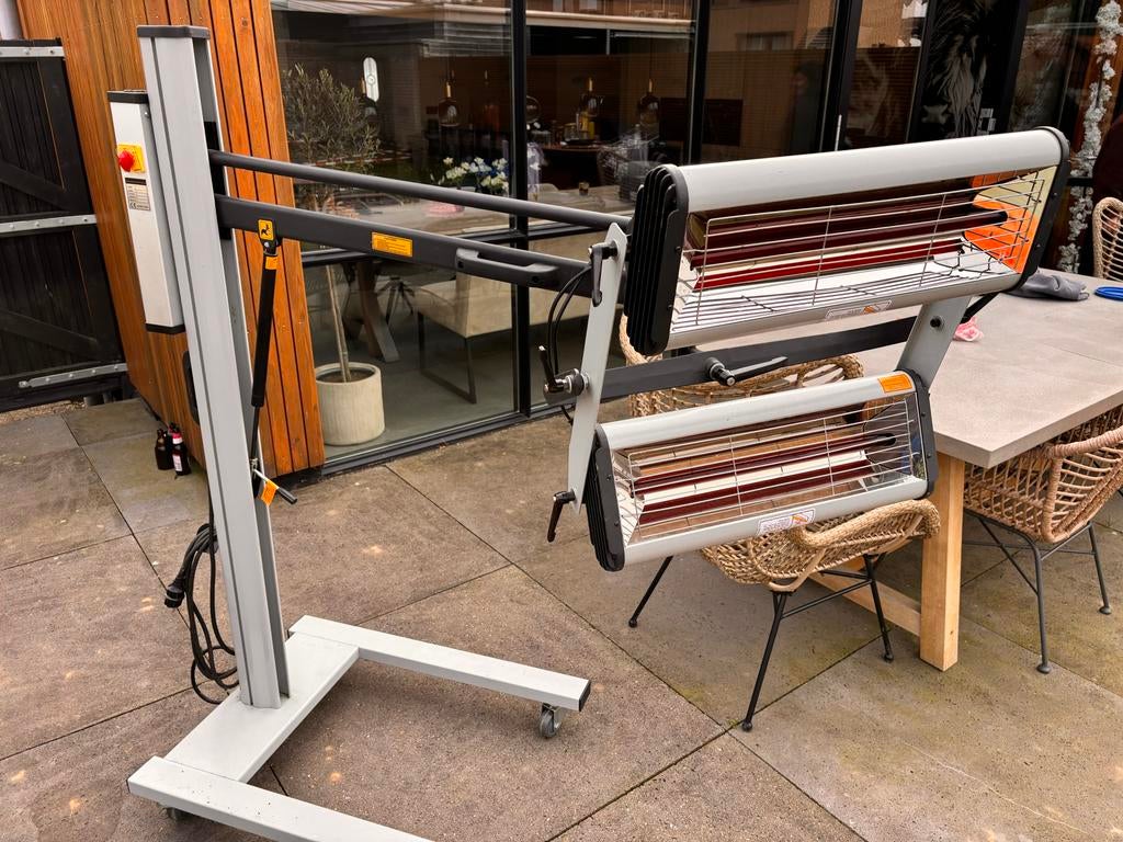 Greyhound infrarood droger 2000W, Ophalen