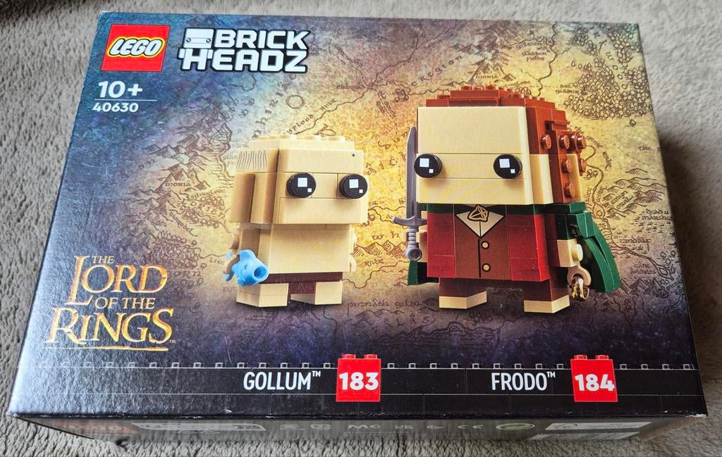 Lego Brickheadz: 40630 - Lord of the Rings Gollum & Frodo, Kinderen en Baby's, Speelgoed | Duplo en Lego, BrickHeadz, Lego, Nieuw