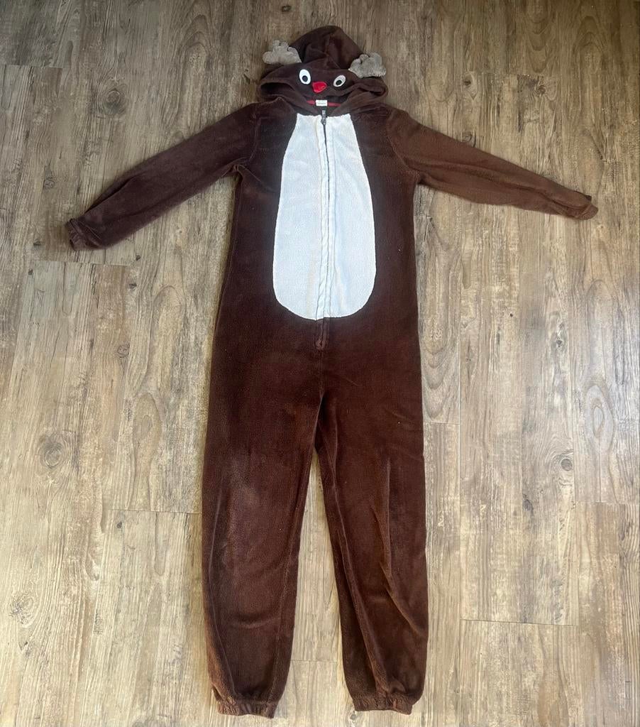 Rendier Onesie - Maat 146/152 moet weg, Ophalen of Verzenden, Gebruikt, 146 t/m 152, Jongen of Meisje
