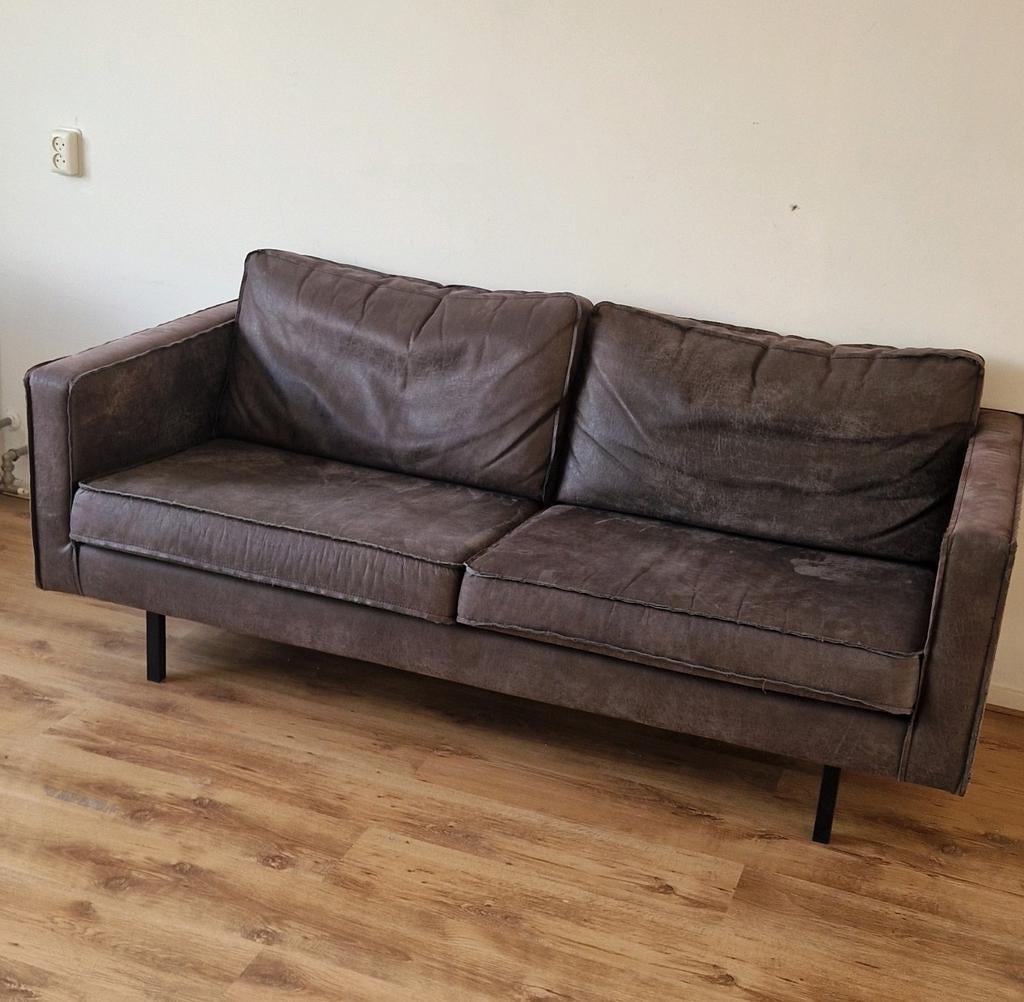 Woood bankje 2 persoons, Ophalen, Gebruikt, Tweepersoons, 75 tot 100 cm