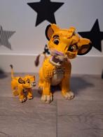 Lego Simba en kleine Simba set, Ophalen of Verzenden, Zo goed als nieuw, Complete set, Lego