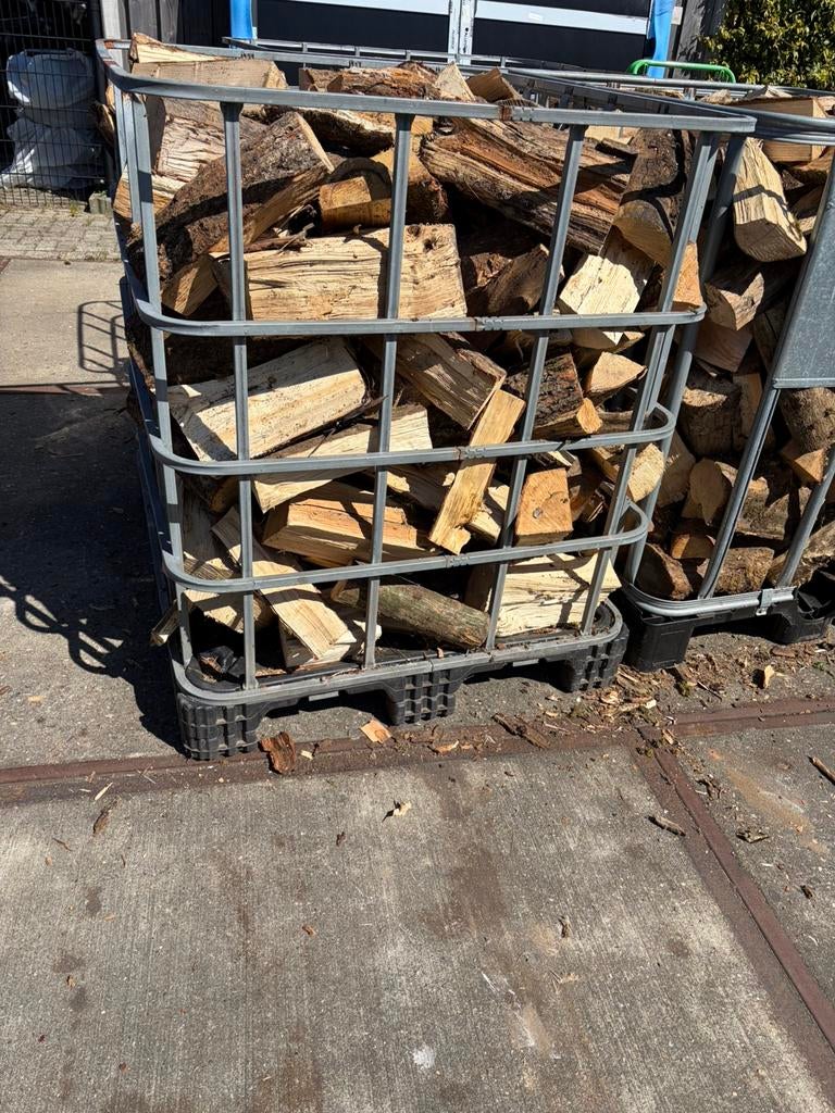 Haardhout 125,—/m3, Tuin en Terras, Haardhout, 6 m³ of meer, Ophalen