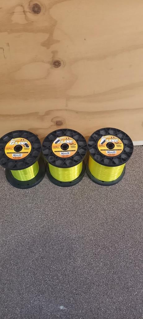 3x Gamakatsu Super UV cut G-line (+10.000mtr.), Gamakatsu, Nieuw, Ophalen of Verzenden, Vislijn