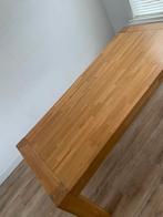 Houten Eettafel, Huis en Inrichting, Ophalen, 100 tot 150 cm, Eikenhout, Zo goed als nieuw