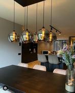 Hanglamp Illusion smoking 6lichts, Nieuw, Ophalen of Verzenden, Glas, 75 cm of meer