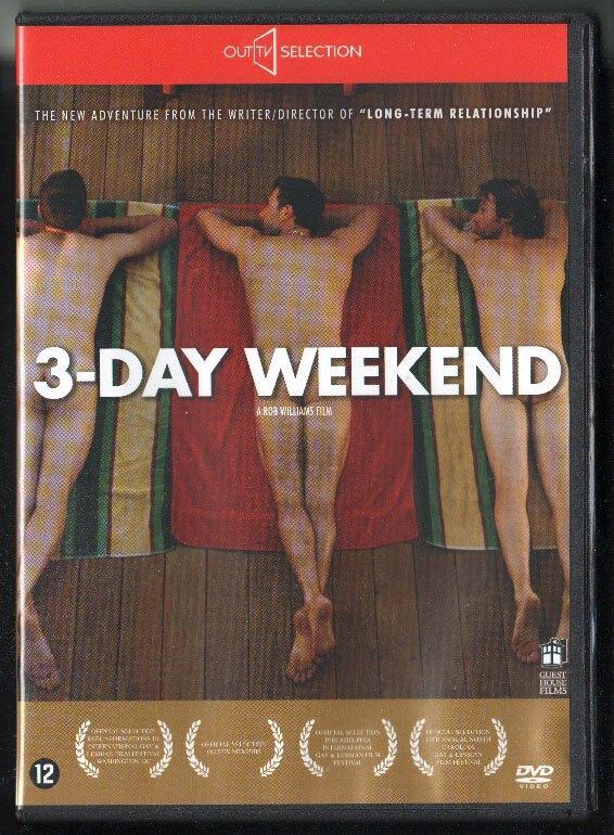 3-Day Weekend. DVD. Gay romance., Cd's en Dvd's, Dvd's | Overige Dvd's, Zo goed als nieuw, Vanaf 12 jaar, Ophalen of Verzenden