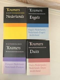 Woordenboeken Kramers 4 stuks ZGAN, Boeken, Woordenboeken, Ophalen of Verzenden, Zo goed als nieuw, Prisma of Spectrum, Overige talen