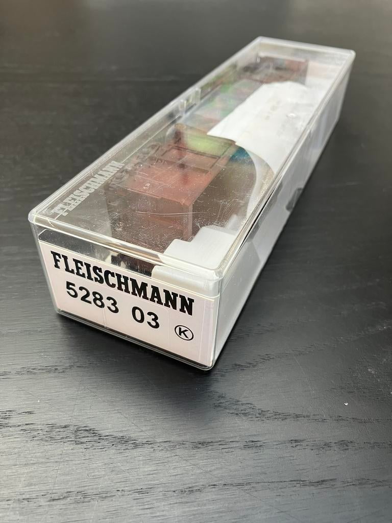 Fleischmann 5283 03 SBB Eanos  geweatherd, Gelijkstroom, Fleischmann, Ophalen of Verzenden, Analoog