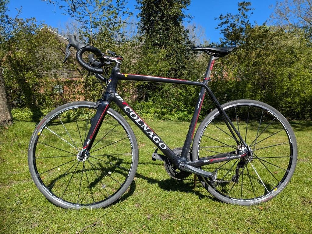 Carbon racefiets Colnago V1-R, Ultegra DI2 (Maat 56), Fietsen en Brommers, Fietsen | Racefietsen, 28 inch, Carbon, Zo goed als nieuw