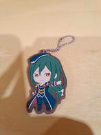Re:Zero Emilia Rubber Sleutelhanger Anime Manga, Ophalen of Verzenden, Zo goed als nieuw, Knuffel of Figuurtje