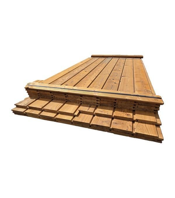 12.6 m2 Thermowood channelsiding - n: TP9, Tuin en Terras, Palen, Balken en Planken, Ophalen, Nieuw, 180 tot 250 cm, Planken