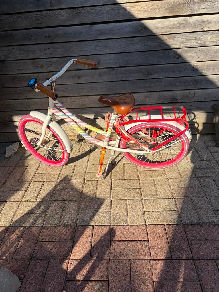 Meisjesfiets maat 20, Ophalen, Gebruikt, 20 inch