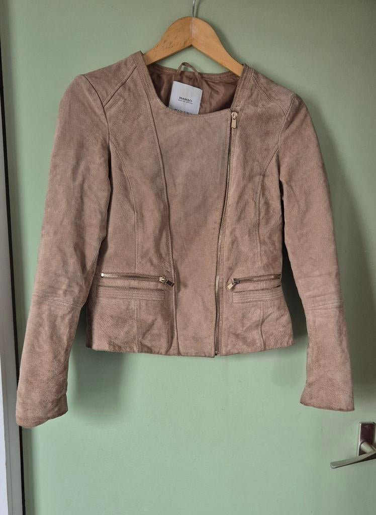 Mango tussenjasje beige maat S, Maat 38/40 (M), Mango, Beige, Ophalen of Verzenden