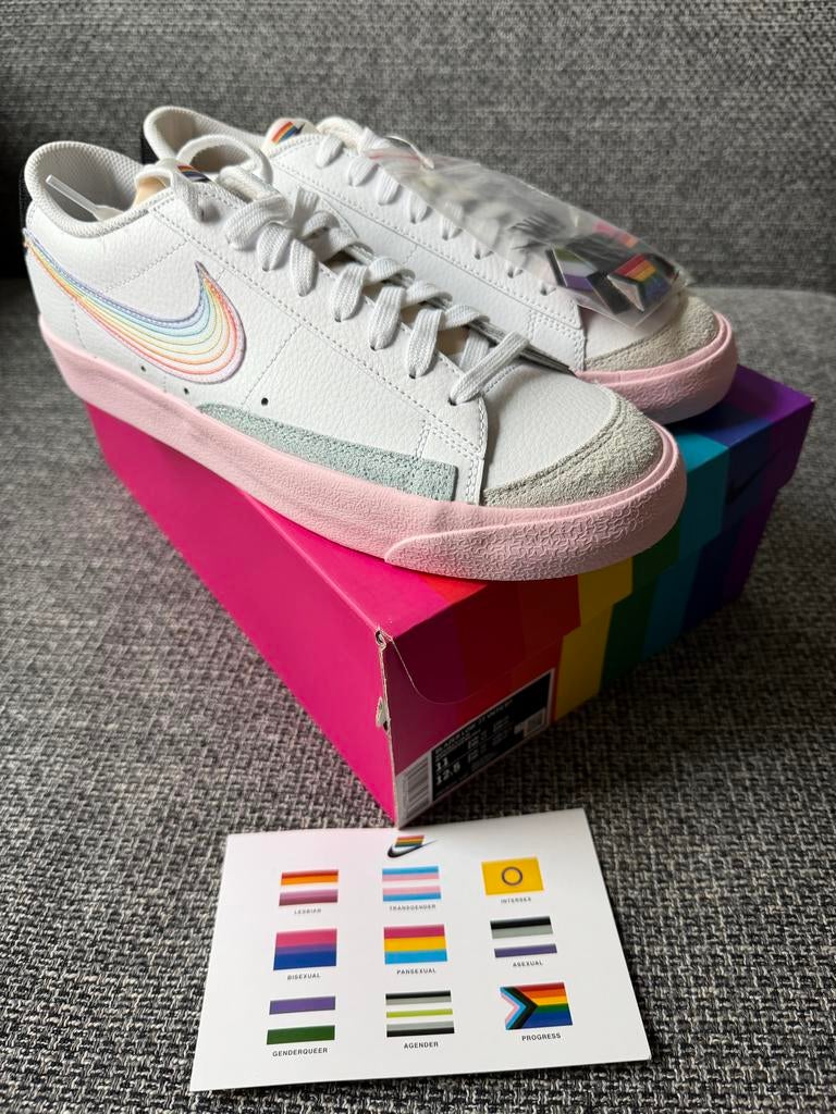 Nike Blazer Low ‘77 VNTG BT maat 45, Wit, Nieuw, Ophalen of Verzenden, Sneakers of Gympen