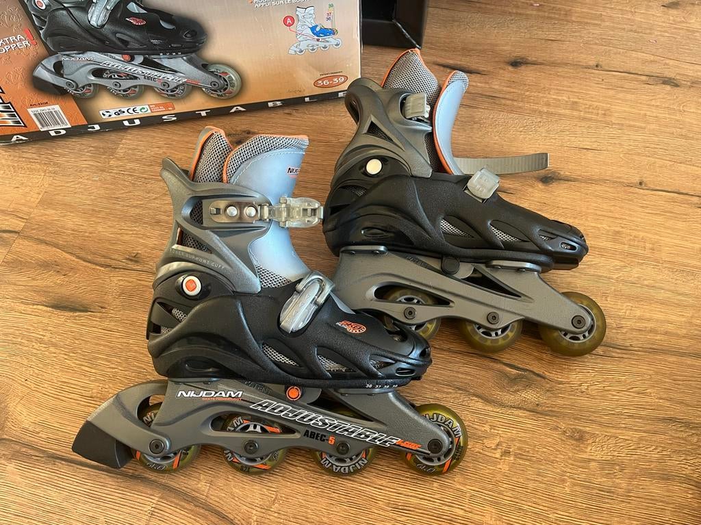 Nijdam Junior Skeelers - Verstelbaar Maat 36-39 - Z.G.A.N., Overige merken, Verstelbaar, Kinderen, Ophalen of Verzenden