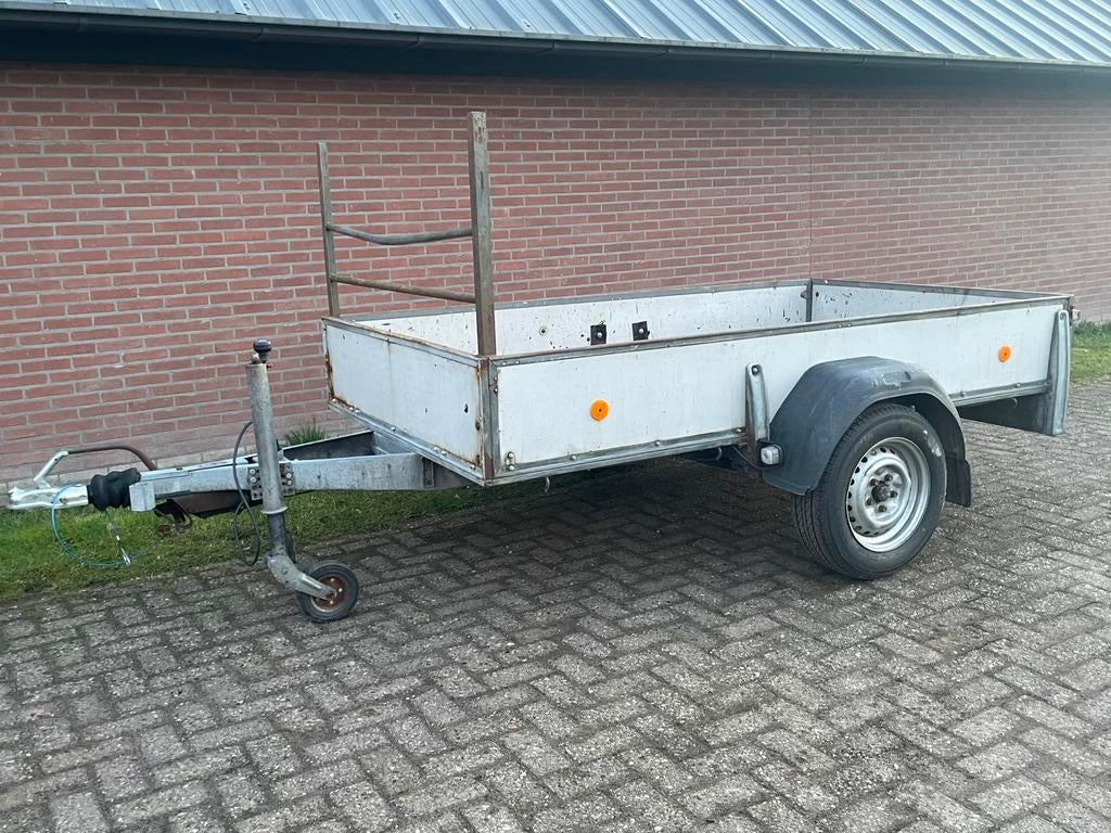 Westfalia enkelasser aanhanger 250x140cm eigen kenteken, Ophalen, Zo goed als nieuw
