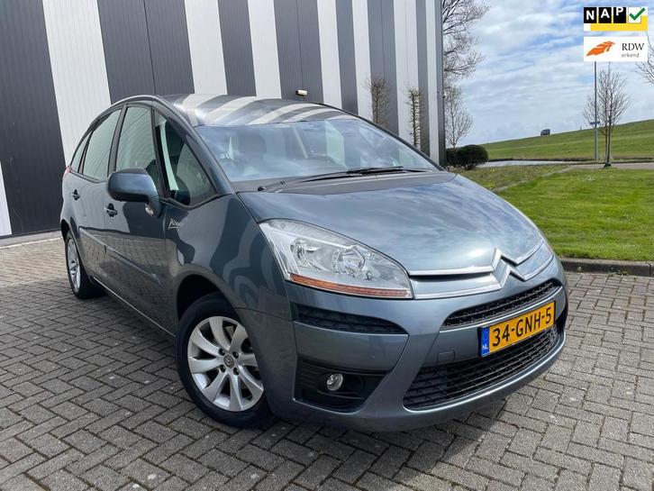 Citroen C4 Picasso 2.0-16V Ambiance Automaat-Nw APK-2e Eigen, Auto's, Citroën, Bedrijf, Te koop, C4 (Grand) Picasso, ABS, Airbags