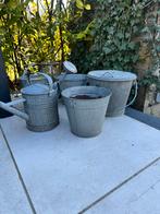 Zinken teilen, emmers, gieters., Ophalen, Gebruikt, IJzer