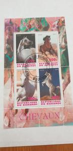 5616 burundi chevaux paarden, Verzenden, Dier of Natuur