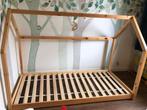 Kinderbedje, Kinderen en Baby's, Kinderkamer | Bedden, Ophalen, Gebruikt, 70 tot 85 cm, Lattenbodem