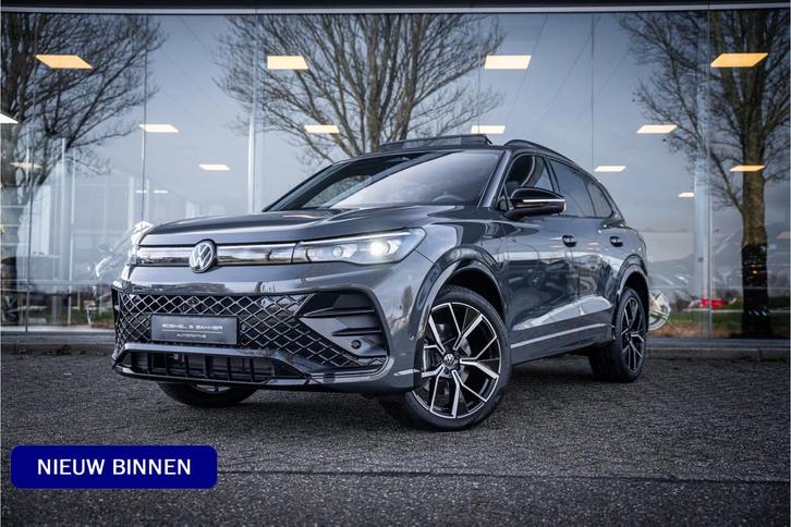 Volkswagen Tiguan eHybrid R-Line Edition * Panodak * Trekhaa, Auto's, Volkswagen, Bedrijf, Te koop, Tiguan, 360° camera, ABS, Achteruitrijcamera
