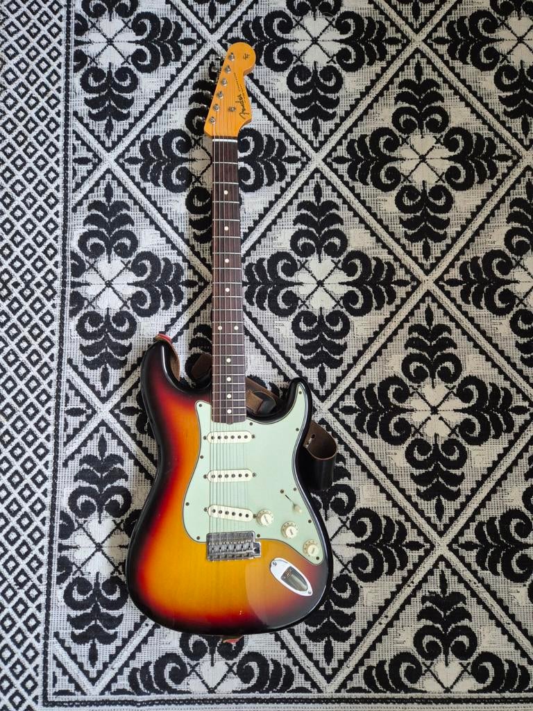 Fender Custom Shop strat 60 n.o.s. body 61 neck, Ophalen, Solid body, Fender