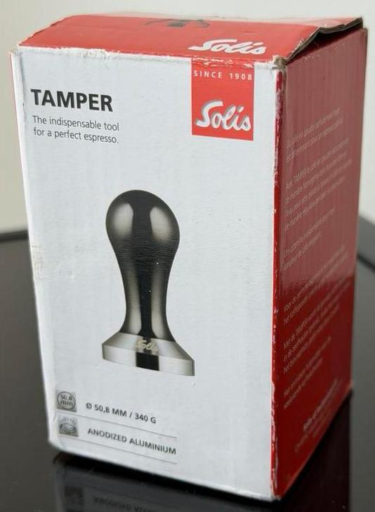 Solis espresso luxe tamper. diameter 50,8 mm, Verzenden, Nieuw