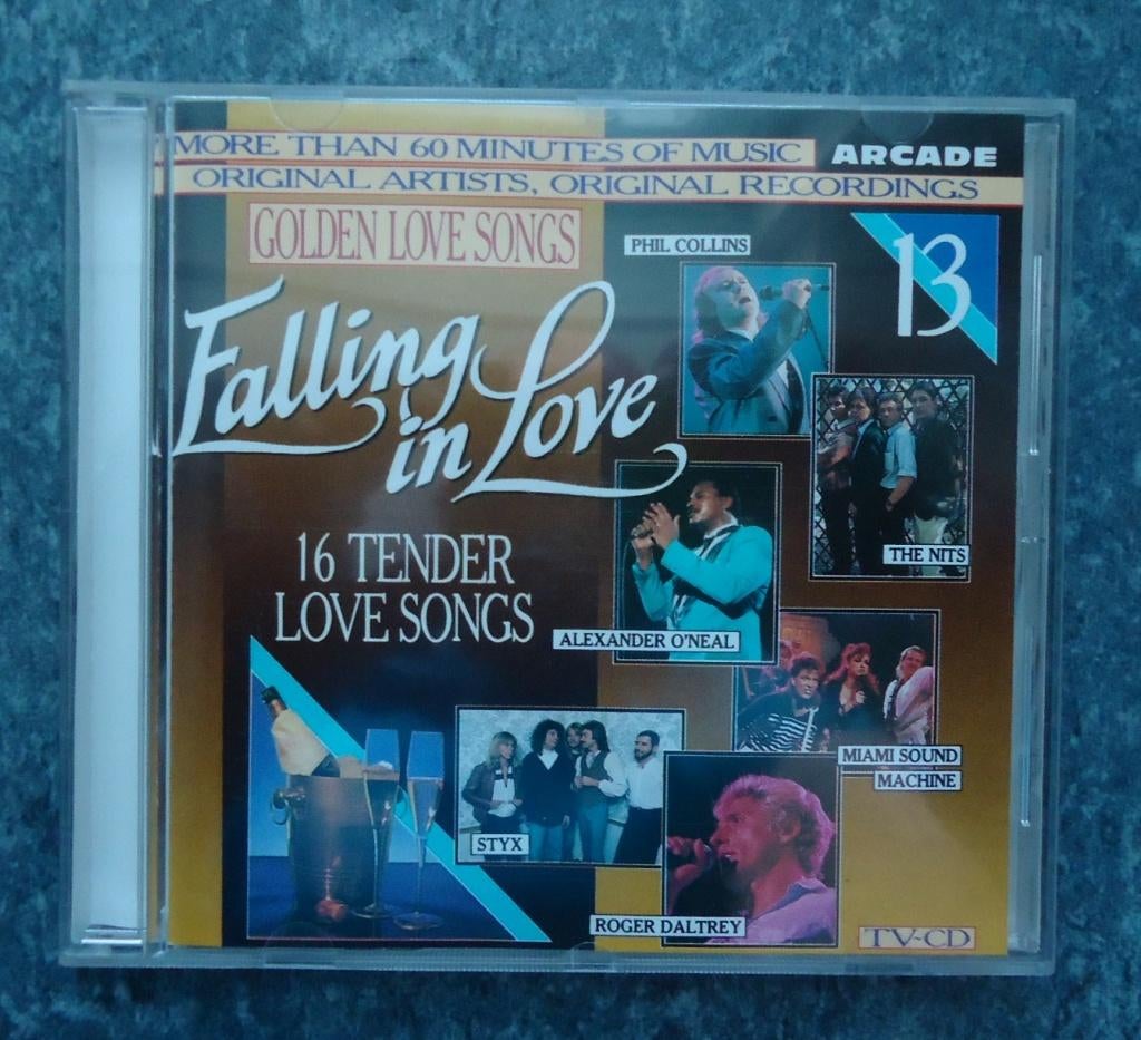 De verzamel-CD Golden Love Songs Volume 13: Falling In Love., Cd's en Dvd's, Cd's | Verzamelalbums, Ophalen of Verzenden, Zo goed als nieuw