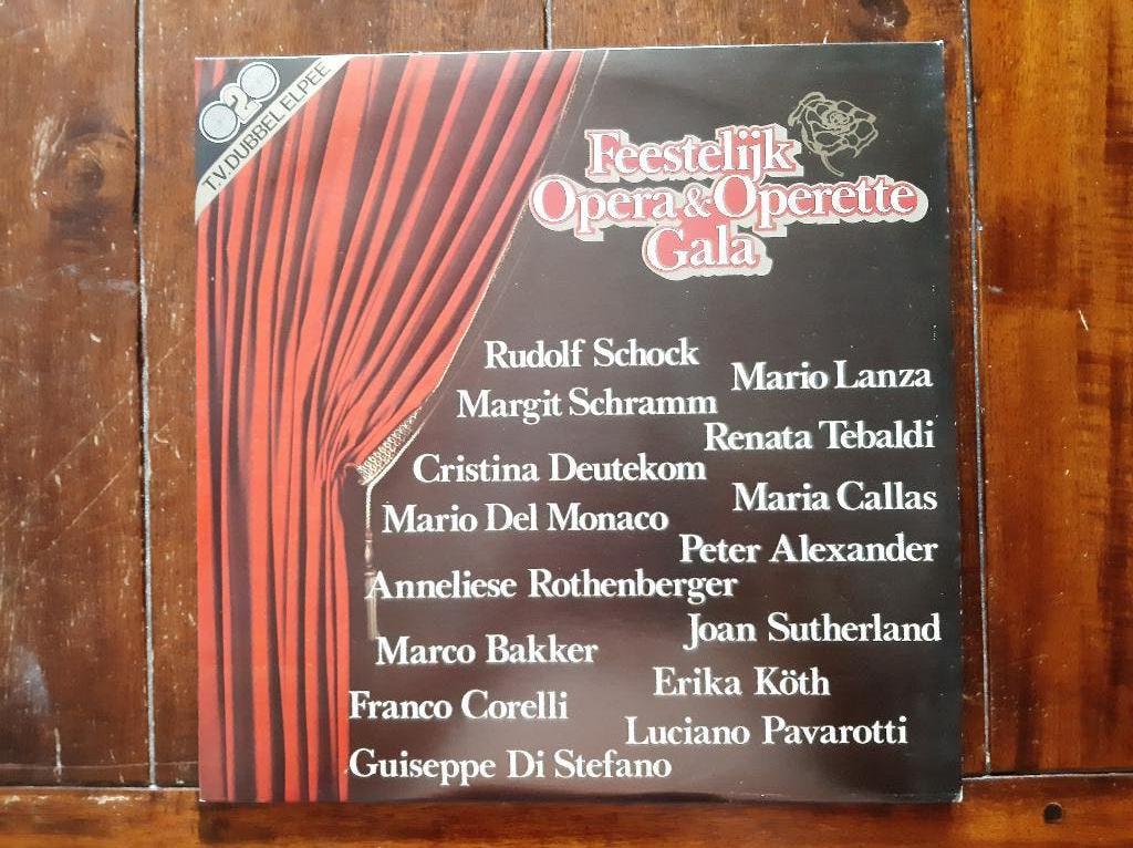 Dubbellp Feestelijke Opera + Operette gala / Div.artiesten, Cd's en Dvd's, Vinyl | Verzamelalbums, Inclusief binnenhoes, Gebruikt
