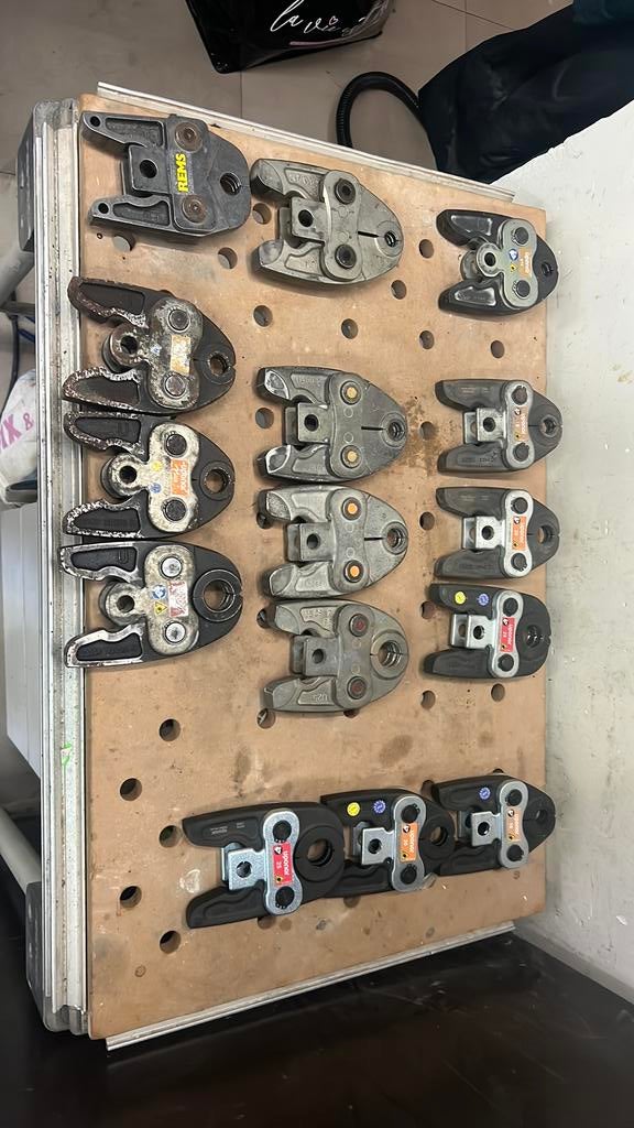 Persbekken set U 16-25 mm uponor /wavin, Ophalen of Verzenden, Nieuw