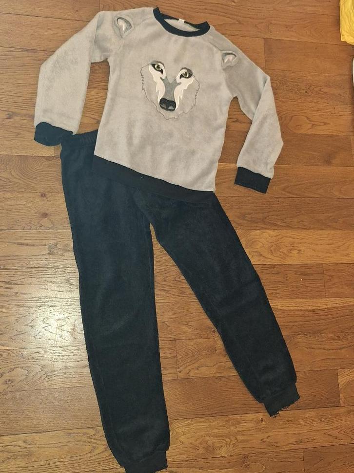 Warme pyama maat 146/152, Kinderen en Baby's, Kinderkleding | Maat 146, Gebruikt, Jongen, Nacht- of Onderkleding, Ophalen of Verzenden